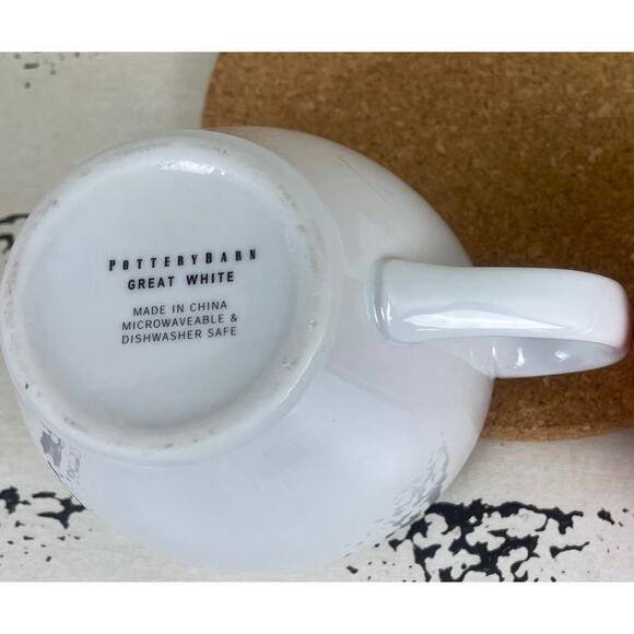 Pottery Barn Great White Creamer 12 oz - Picture 3 of 3